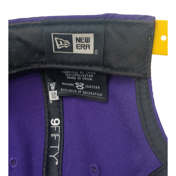 New Era Los Angeles Lakers 2-Tone Cap 9FIFTY Snap Back Hat - Picture 5 of 5